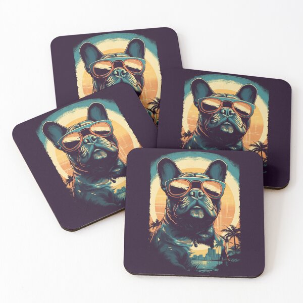 Item preview, Retro French Bulldog designed and sold by cetakulang.