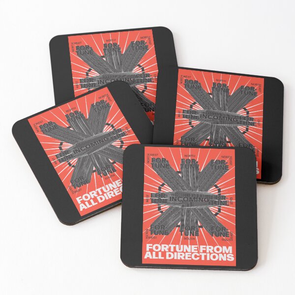 Item preview, Fortune from all directions black orange white designed and sold by hockeng.