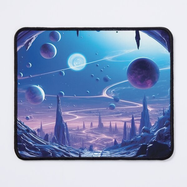 Item preview, Fantasy Alien Planet Landscape designed and sold by AdrianGrosu.