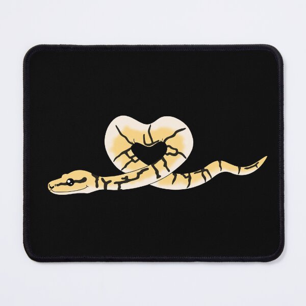 Item preview, Bumblebee Ball Python Heart designed and sold by eternallygifted.