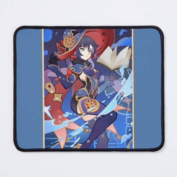 Item preview, Genshin Impact Mona Card designed and sold by HuckleberryArts.