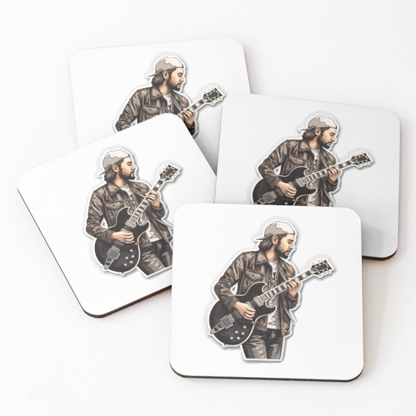 Artikelvorschau, Tom Kaulitz spielt Gitarre entworfen und verkauft von Ayzenstickers.