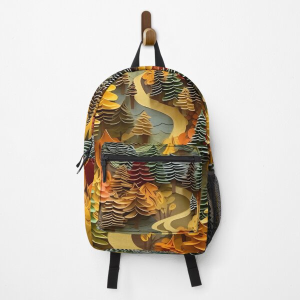 Item preview, Autumn Forest Paper Art designed and sold by Kingsandwichco.