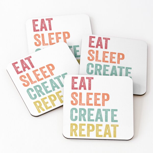 Item preview, Eat Sleep Create Repeat designed and sold by SarahJisri.