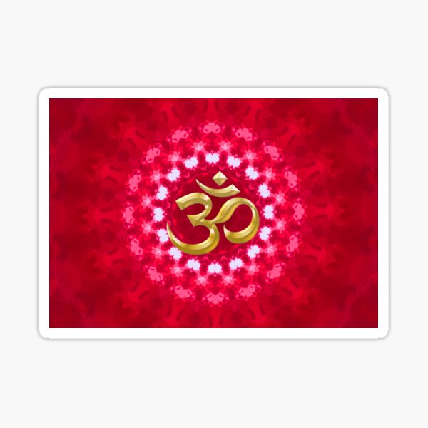 Om Aum Symbol Sticker