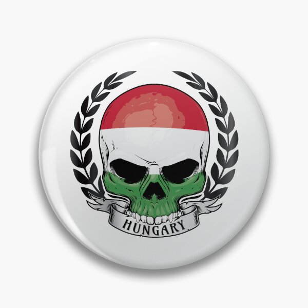 Item preview, Hungary Skull And Ribbon designed and sold by RahallusNtx.
