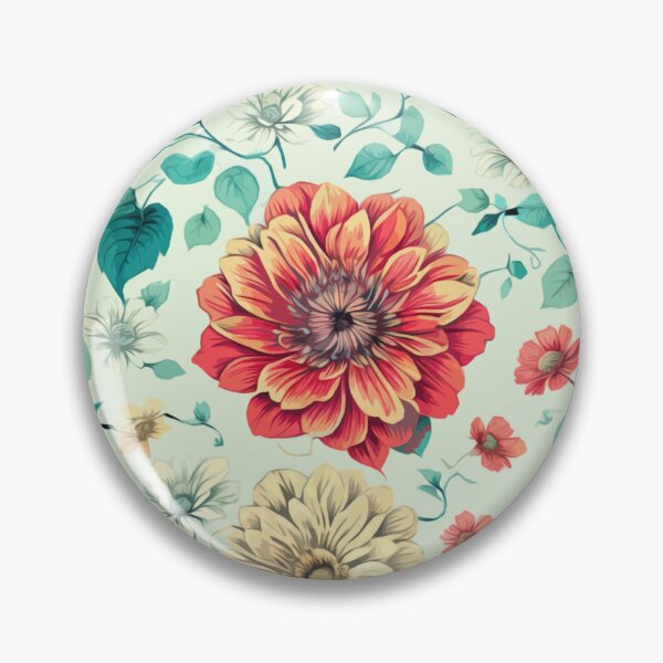 Item preview, Flower pattern red designed and sold by Anton-H.