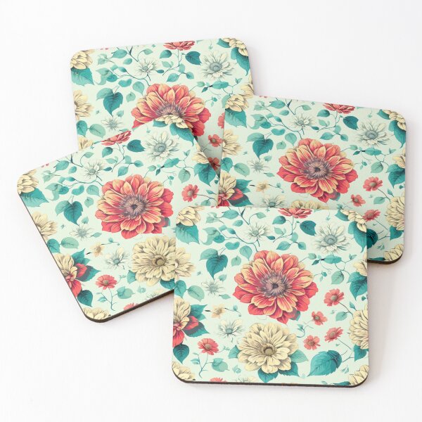 Item preview, Flower pattern red designed and sold by Anton-H.