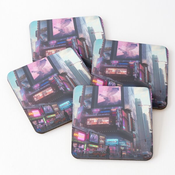 Item preview, High-Tech Urban Landscape designed and sold by cyberartmaker.