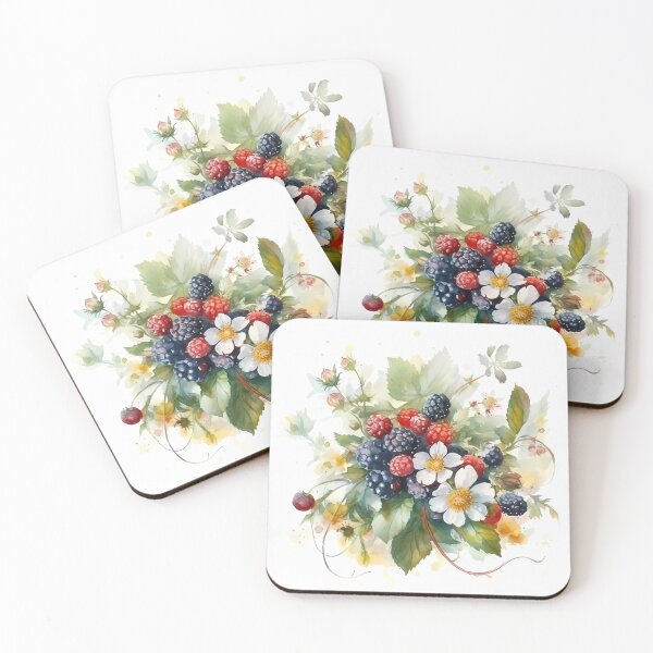 Item preview, Fresh Berry Patch Growing designed and sold by mangelka.