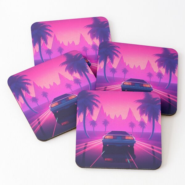 Item preview, Neon Momentum: Propelling into the Synthwave Dimension designed and sold by Mullet Monkey.