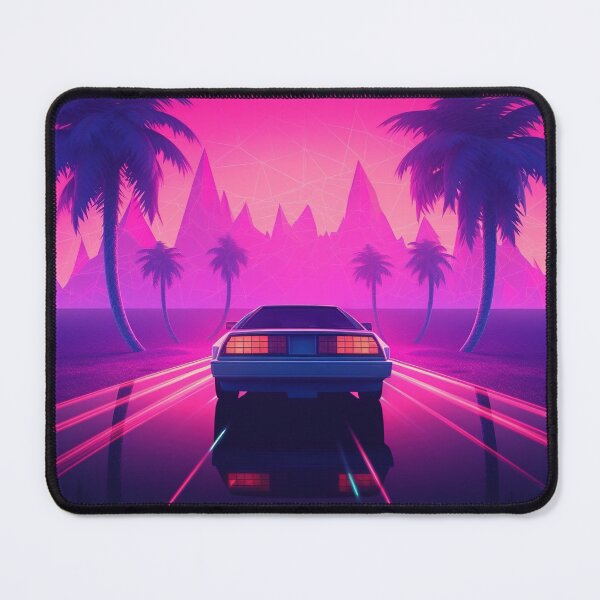 Item preview, Neon Momentum: Propelling into the Synthwave Dimension designed and sold by Mullet Monkey.