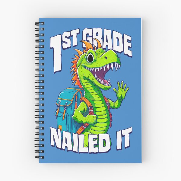 Item preview, 1st Grade Nailed It Funny Happy Dragon Boy Graduation designed and sold by GrandeDuc.