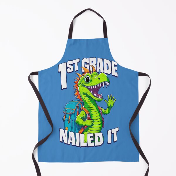 Item preview, 1st Grade Nailed It Funny Happy Dragon Boy Graduation designed and sold by GrandeDuc.