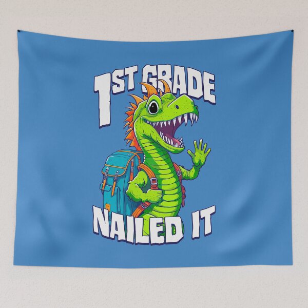 Item preview, 1st Grade Nailed It Funny Happy Dragon Boy Graduation designed and sold by GrandeDuc.