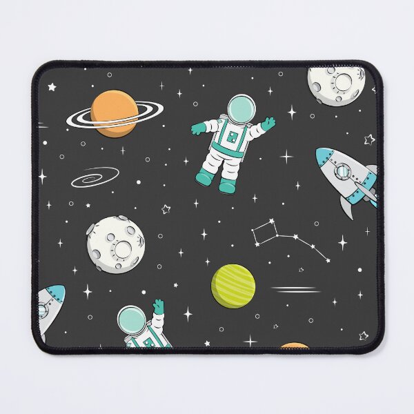 Item preview, space theme - dark gray designed and sold by littlearrow.