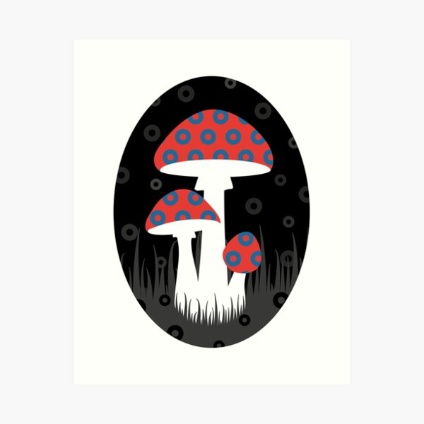 Item preview, Phish Fishman Donuts Subtle Amanitas designed and sold by Normandie Rainwater.