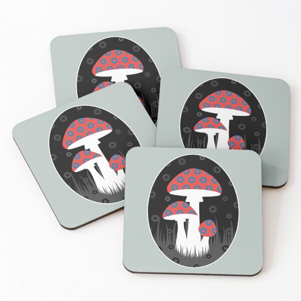 Item preview, Phish Fishman Donuts Amanitas sutiles designed and sold by Normandie Rainwater.