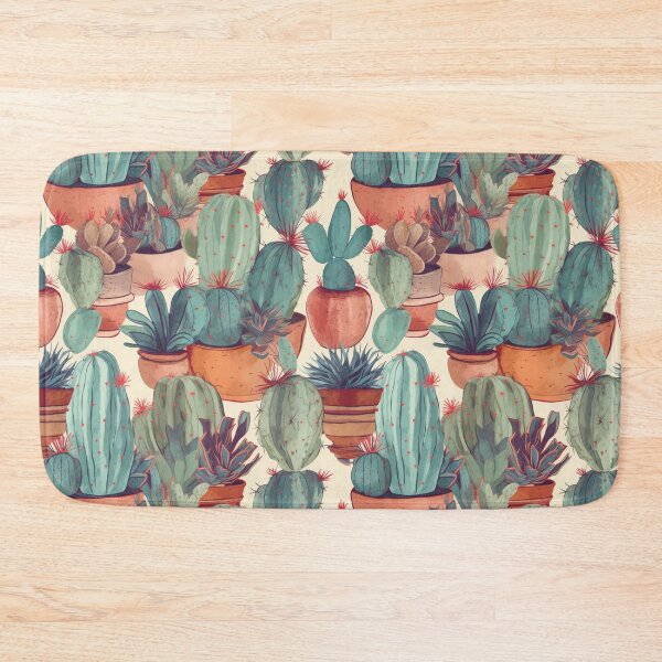 Item preview, Vibrant Cactus Pattern Prints designed and sold by GiveMeMood.
