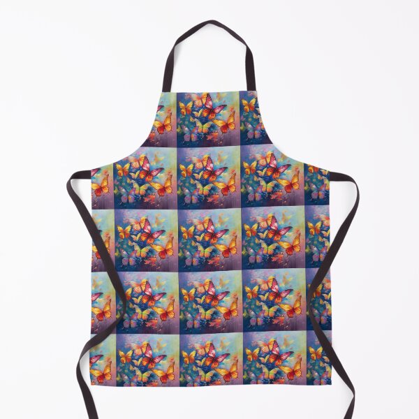 Item preview, Rainbow butterflies with colorful rainbow colors designed and sold by Earth Nature Creations.