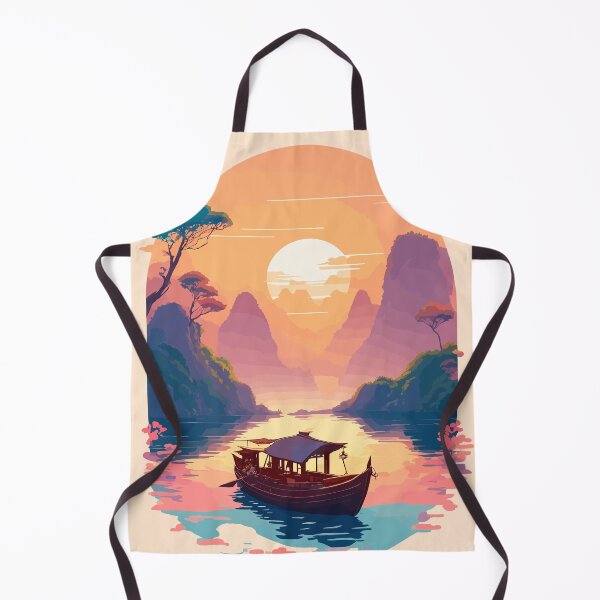 Item preview, Boat on the River of Ninh Binh designed and sold by RossoCorsa250.