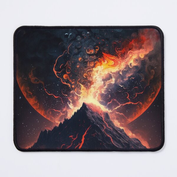 Item preview, Astonishing Volcano Eruption designed and sold by CanvasDreamland.
