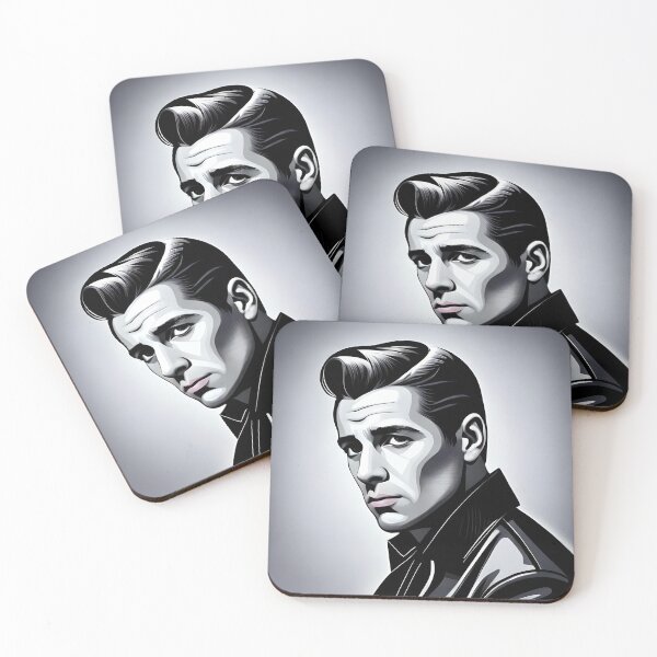 Item preview, Moody rockabilly b&w male designed and sold by Bobby-Bucks.