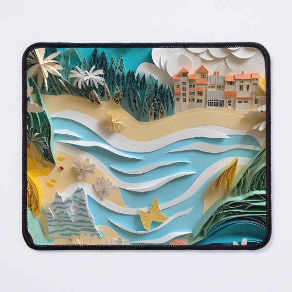 Item preview, Seaside Paper Art designed and sold by Kingsandwichco.