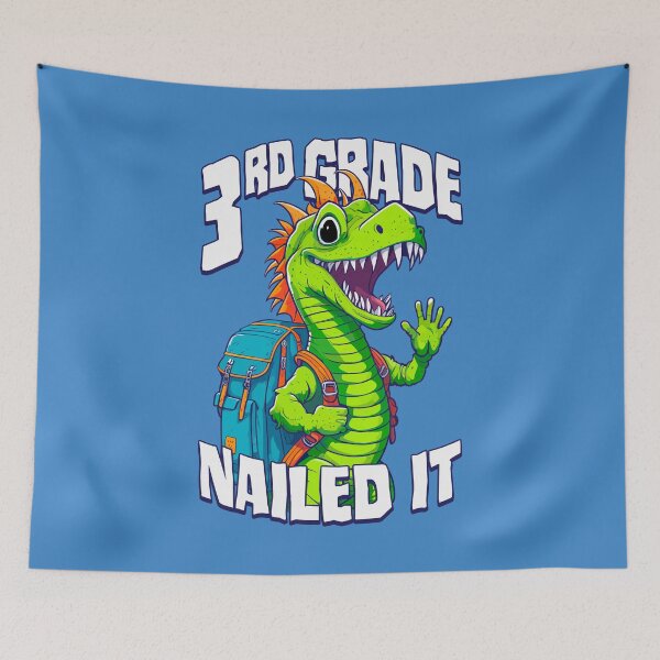 Item preview, 3rd Grade Nailed It Funny Happy Dragon Boy Graduation designed and sold by GrandeDuc.