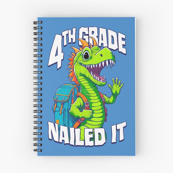 Item preview, 4th Grade Nailed It Funny Happy Dragon Boy Graduation designed and sold by GrandeDuc.