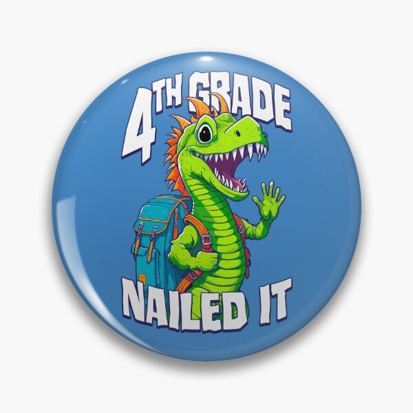 Item preview, 4th Grade Nailed It Funny Happy Dragon Boy Graduation designed and sold by GrandeDuc.