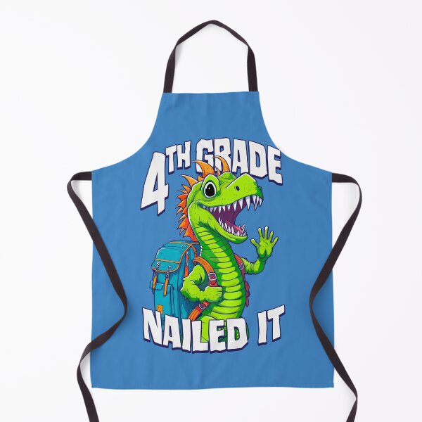Item preview, 4th Grade Nailed It Funny Happy Dragon Boy Graduation designed and sold by GrandeDuc.