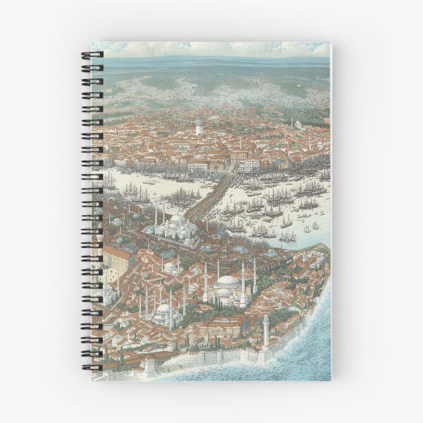 Item preview, Vintage Istanbul & Constantinople Map (1896) designed and sold by BravuraMedia.