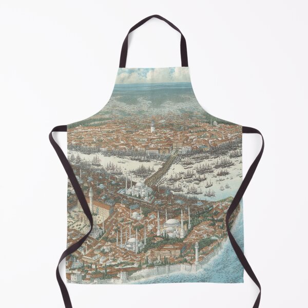 Item preview, Vintage Istanbul & Constantinople Map (1896) designed and sold by BravuraMedia.