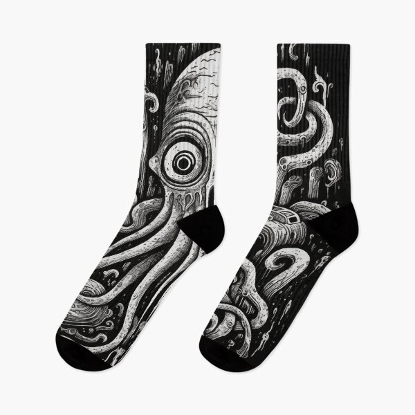 Item preview, Ancient Alien Civilization Cave Drawing Art for Science Fiction Lovers designed and sold by NapNapSleeper.