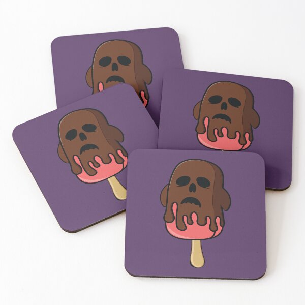 Item preview, Melting strawberry chocolate ice cream ghost  designed and sold by Donutlovers.