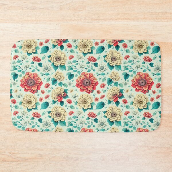 Item preview, Flower pattern red designed and sold by Anton-H.