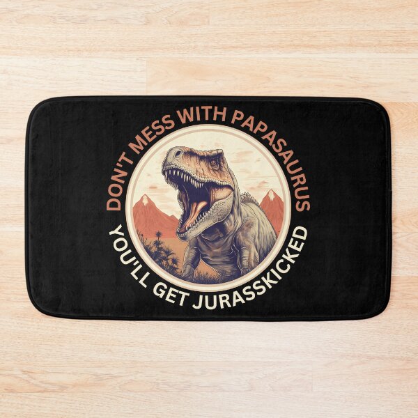 Item preview, Papasaurus Vintage Dad Father T-Rex Dinosaur Father's Day designed and sold by Slowerblue.