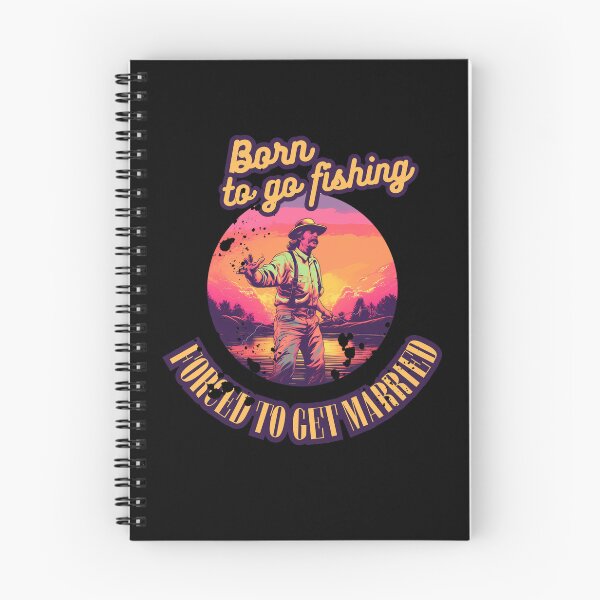 Item preview, Born to go fishing, forced to get married retro designed and sold by Teescount.