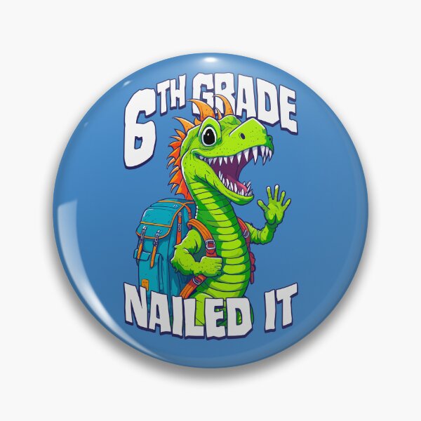 Item preview, 6th Grade Nailed It Funny Happy Dragon Boy Graduation designed and sold by GrandeDuc.