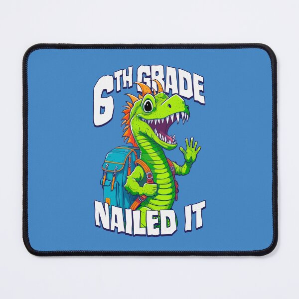 Item preview, 6th Grade Nailed It Funny Happy Dragon Boy Graduation designed and sold by GrandeDuc.