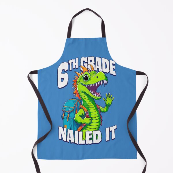 Item preview, 6th Grade Nailed It Funny Happy Dragon Boy Graduation designed and sold by GrandeDuc.
