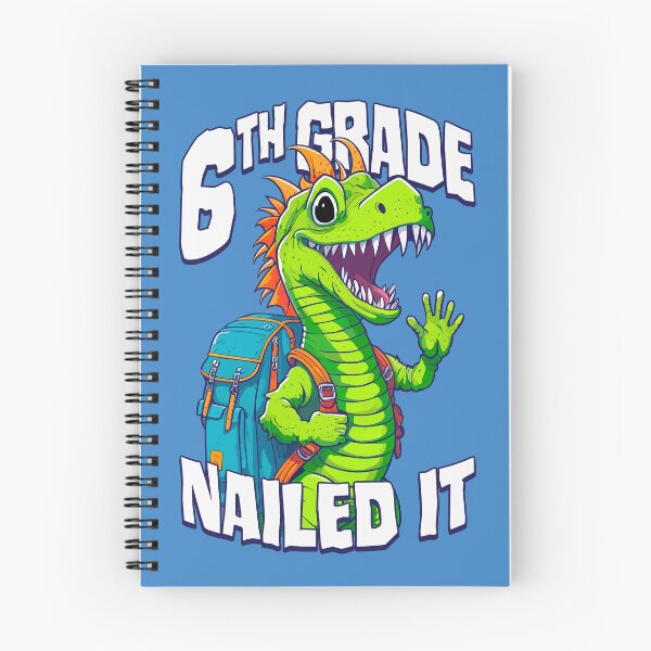 Item preview, 6th Grade Nailed It Funny Happy Dragon Boy Graduation designed and sold by GrandeDuc.