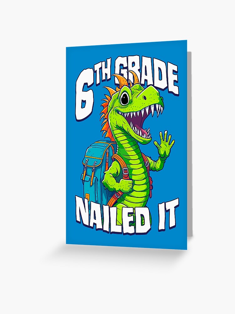 what to write in 6th grade graduation card Amazon.com: SuperShunhu Funny Elementary Graduation Card, Congratulation  Card for 5th 6th Grade Graduates, Goodbye Elementary School, Hello Middle  School : Office Products