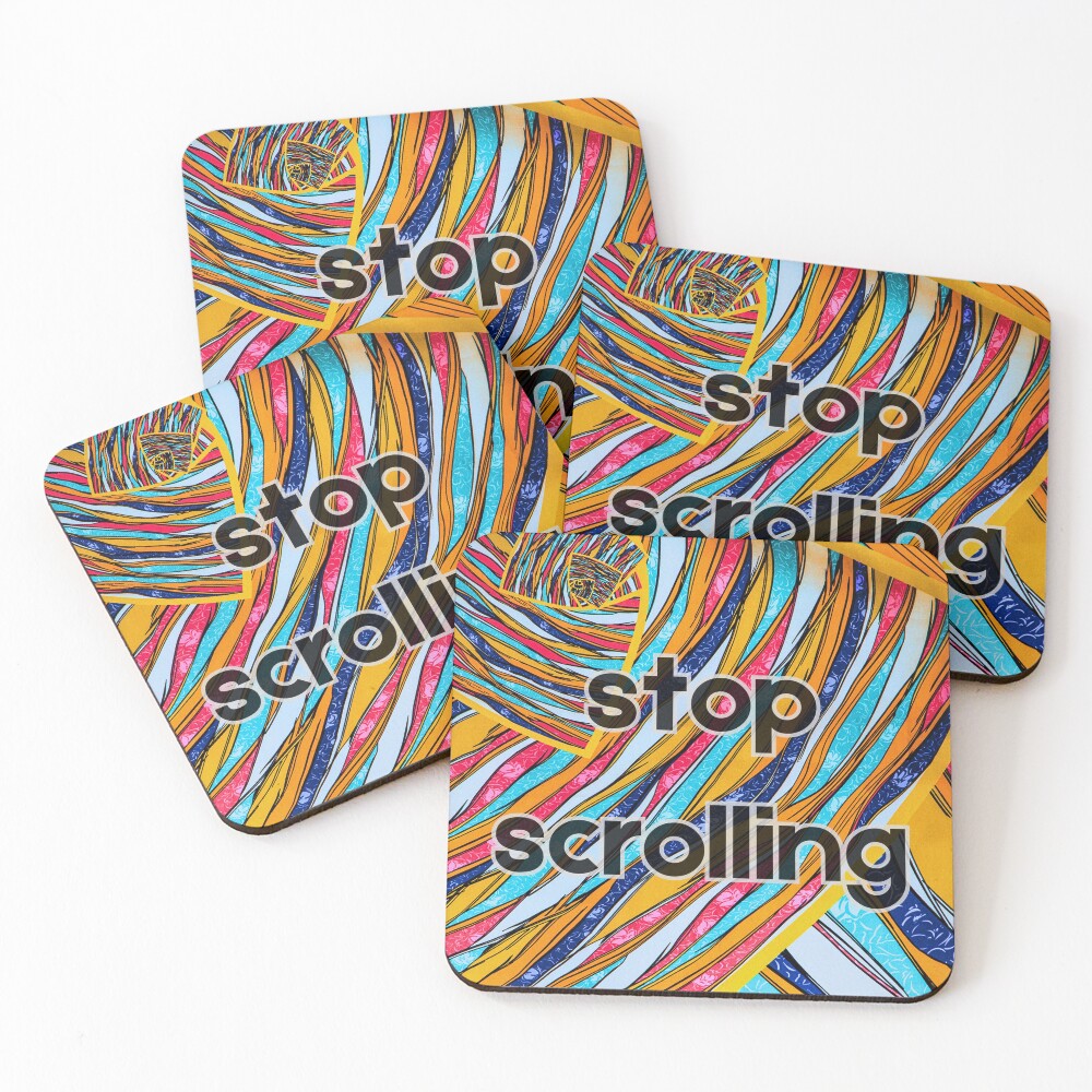 Item preview, Coasters (Set of 4) designed and sold by MyStickeroonies.