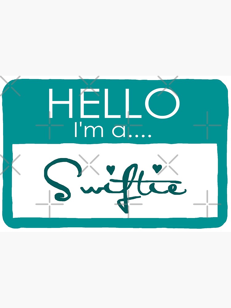 Hello I’m An Unhinged Swiftie | Sticker