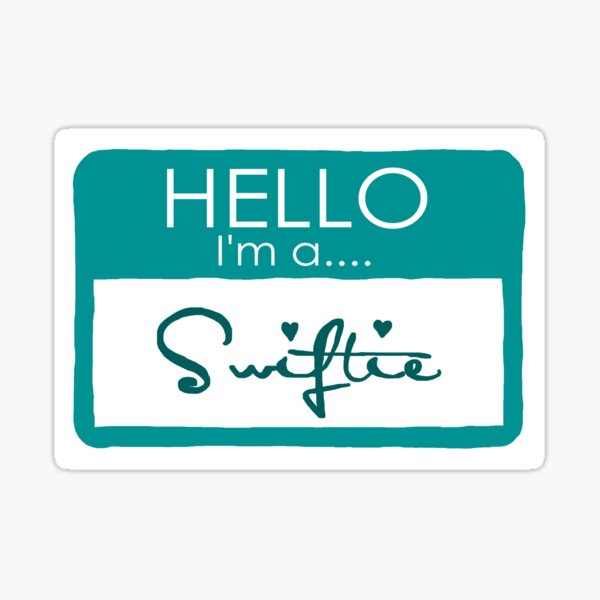 Shifty Swifty Polaroid Sticker Beautiful And Refined Glossy Taylor Swift  1989 Stickers