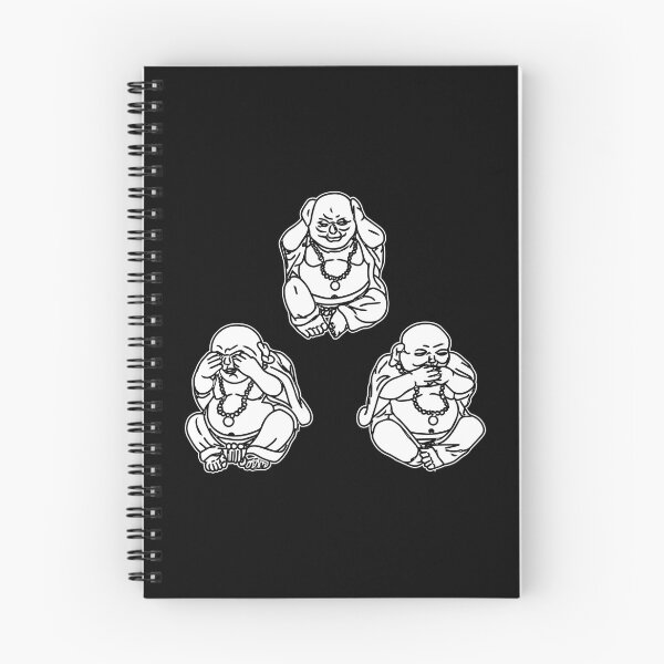 Item preview, Buddha - Hear/See/Speak No Evil - Triangle designed and sold by HackSwag.