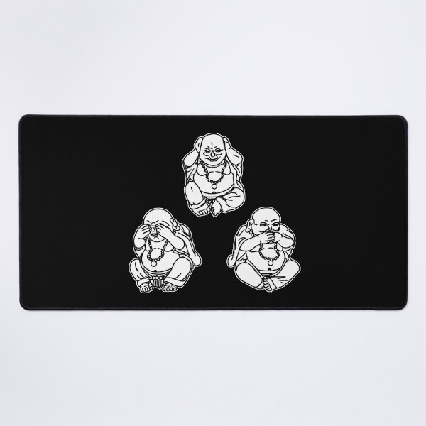 Item preview, Buddha - Hear/See/Speak No Evil - Triangle designed and sold by HackSwag.