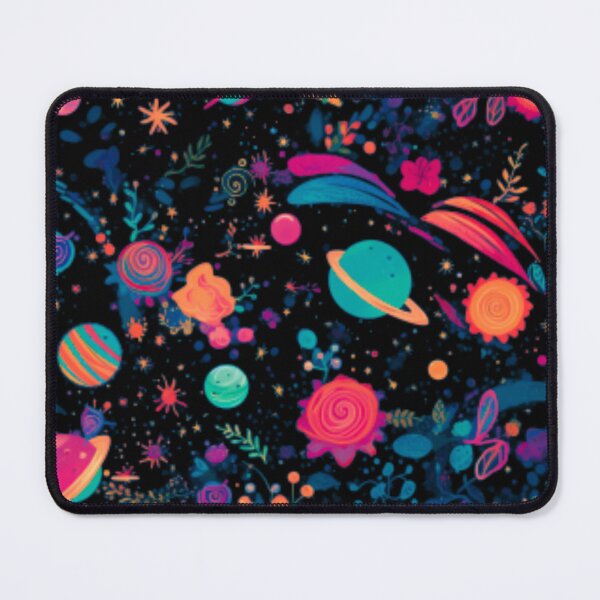 Item preview, Cosmic Harmony: Exploring the Fusion of Space Elements and Flowers designed and sold by centaurydesigns.
